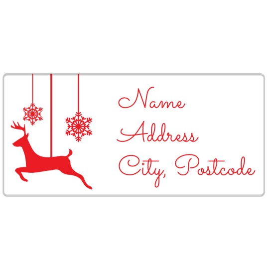 holiday address avery label templates