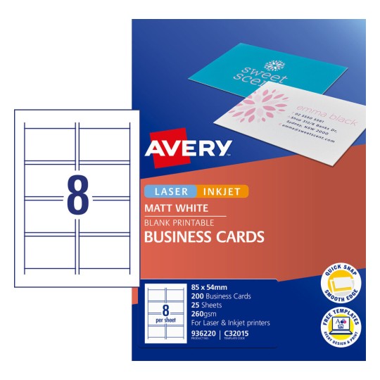 blank avery business card templates